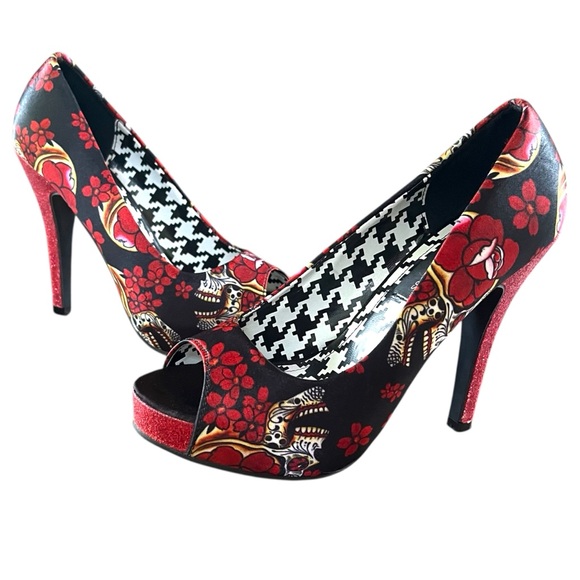 IRON FIST x JUST FABULOUS | EUC Slow Dance Platforms Size 6/37 - Picture 1 of 12